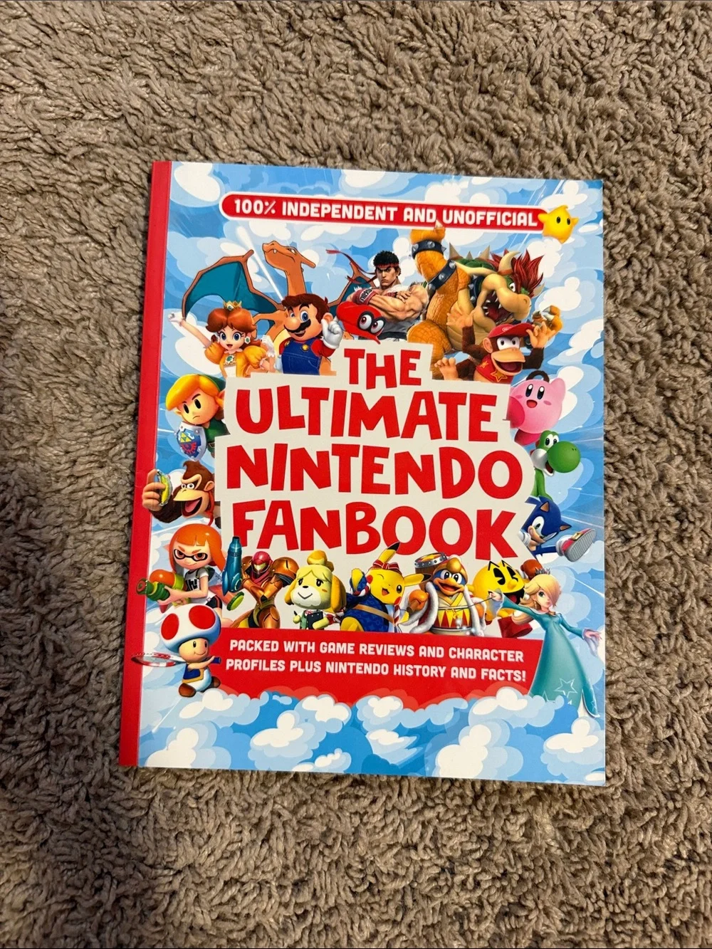 The Ultimate Nintendo Fanbook - Red & Blue Cover